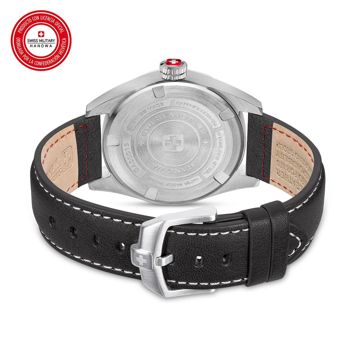 Reloj Swiss Military Hanowa Smwga0001501 Negro image number 2.0