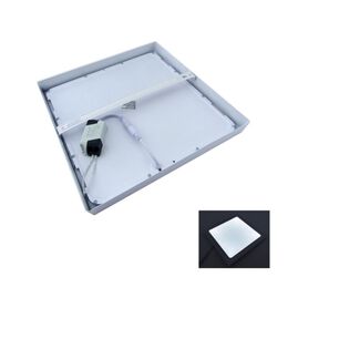 Foco Led Panel 24 Watt Sobrepuesto Cuadrado Luz Fria