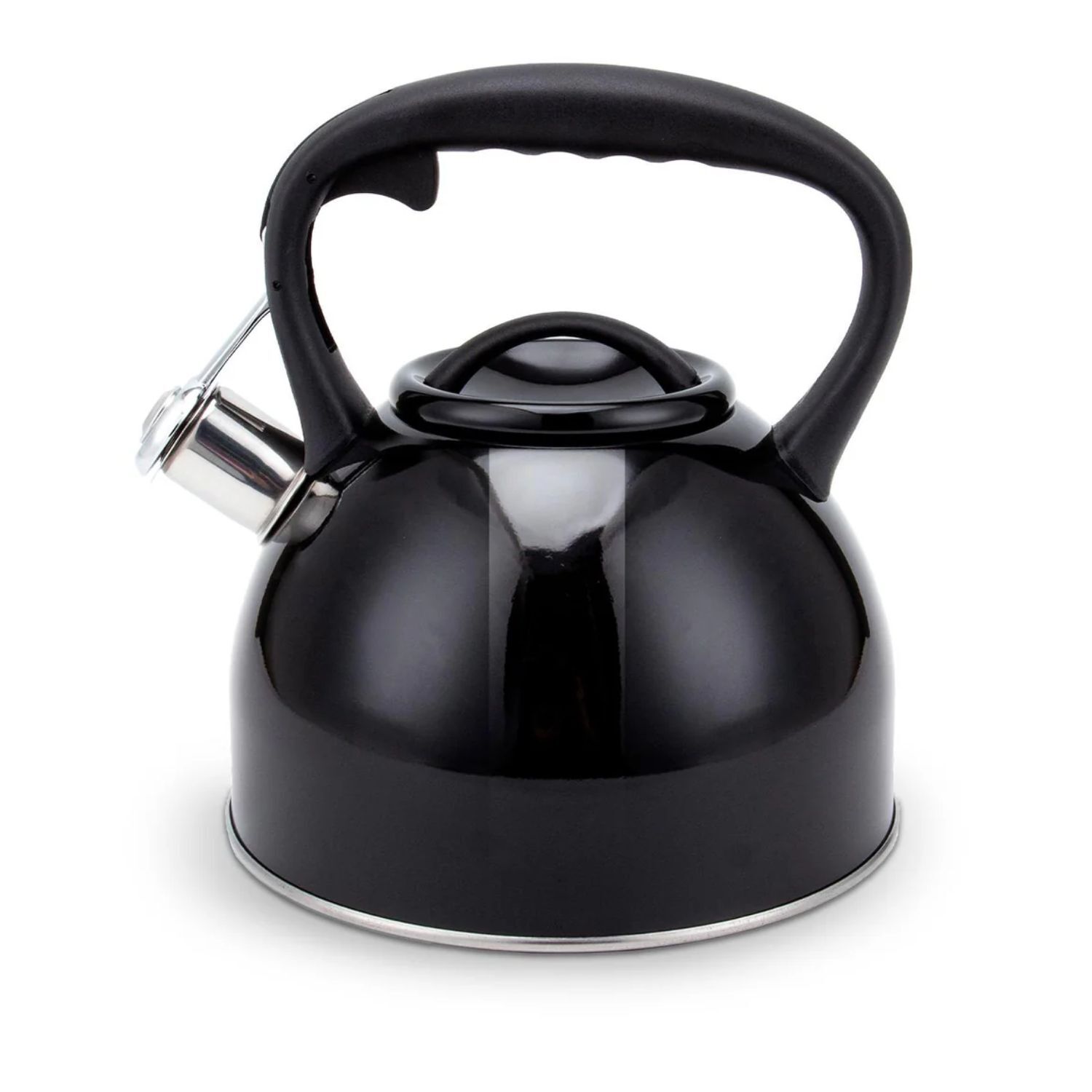 Tetera Acero Inoxidable Con Silbato Wens 3l Negro image number 0.0