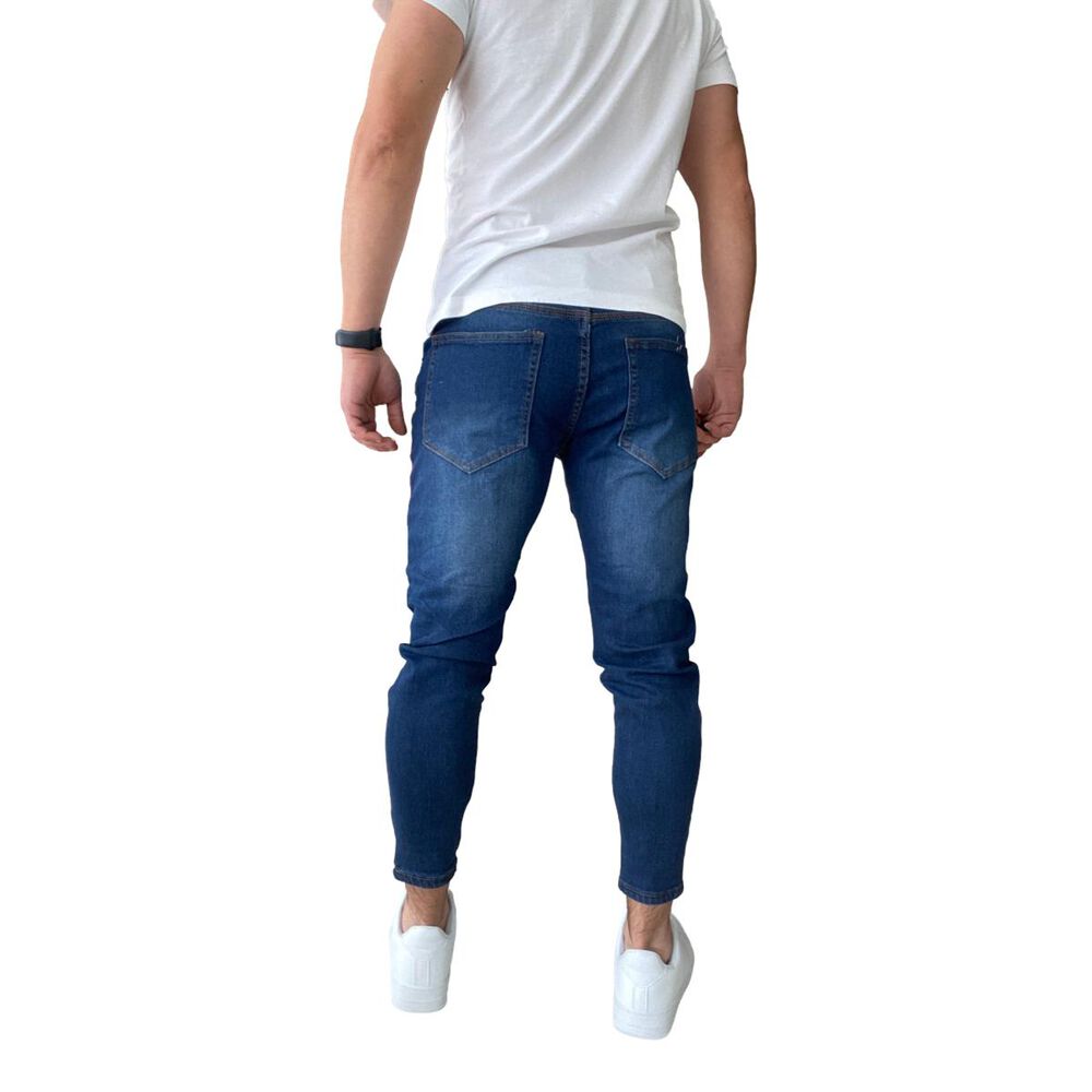 Jeans Rasgados Super Slim Fit Ankle Fit 14509 image number 6.0