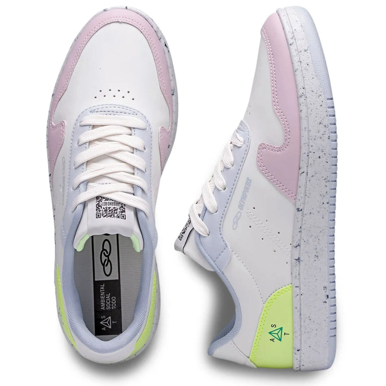 Zapatilla Mujer Urbano Ast Blanco/multi Olympikus image number 4.0