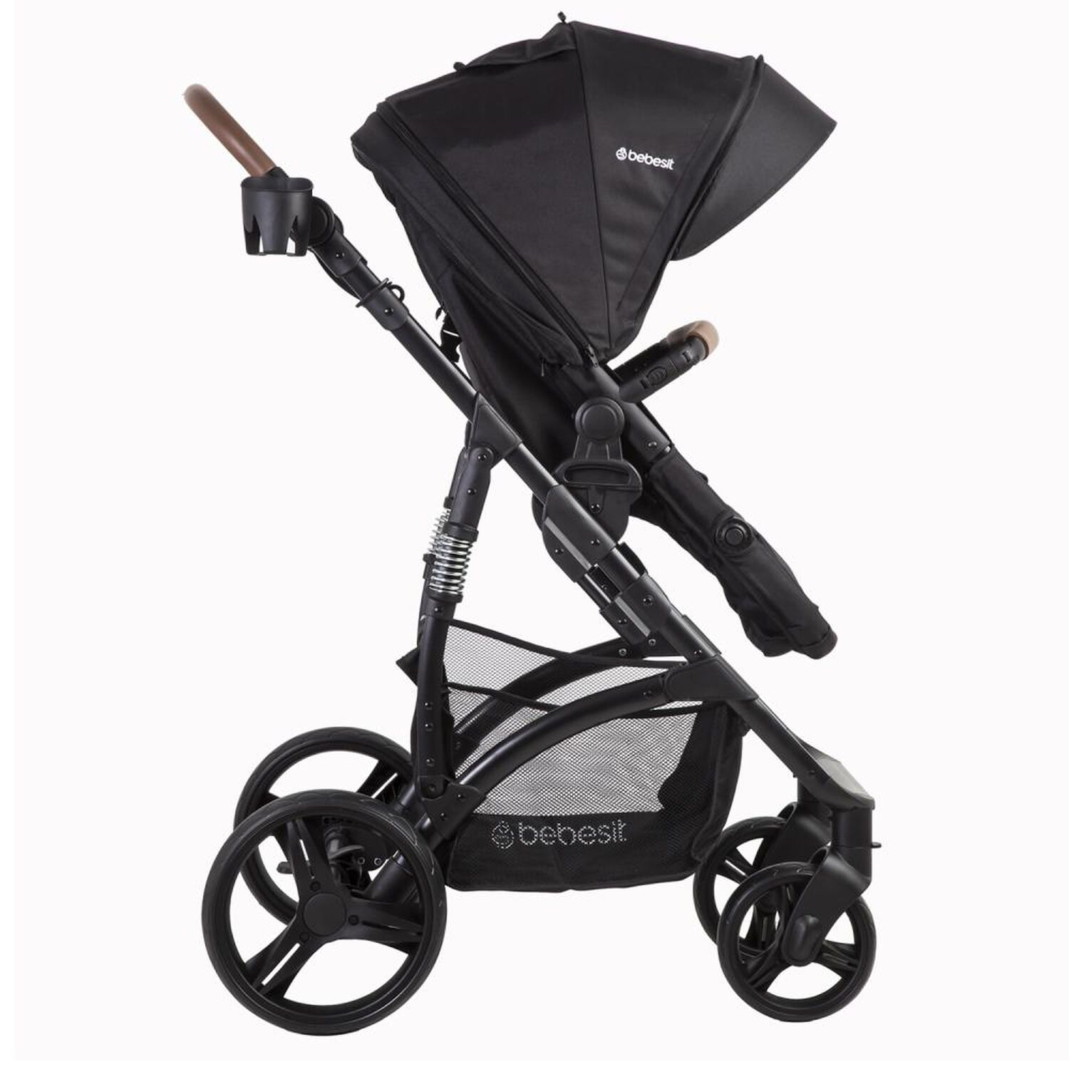 Coche Cuna Travel System Bebesit Quest Lx Negro image number 4.0