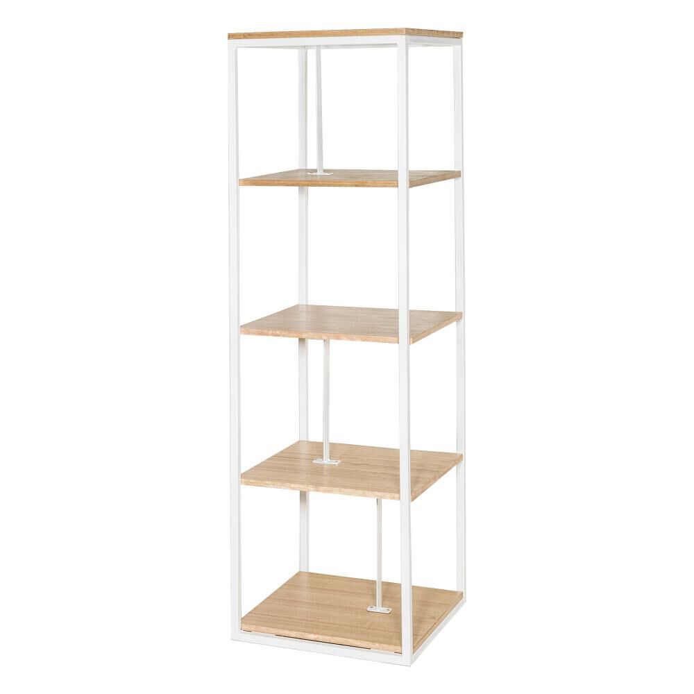 Escritorio Home Mobili Cansas + Librero Innovamuebles Amazonas Blanco image number 1.0