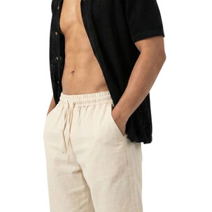 Short Fresco Lino Grueso Hombre