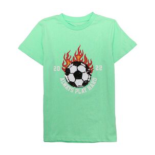 Polera Manga Corta Cuello Redondo Niño Topsis