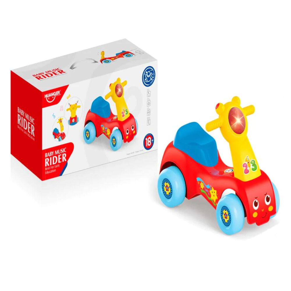 Auto Andadera Musical Con Luces Rider Priori image number 1.0