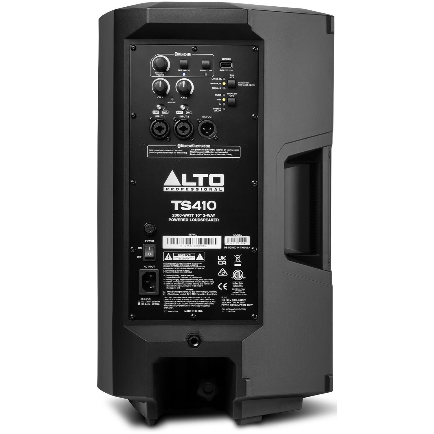 Caja Activa 10'' 2000w Ts410 Alto Professional image number 1.0