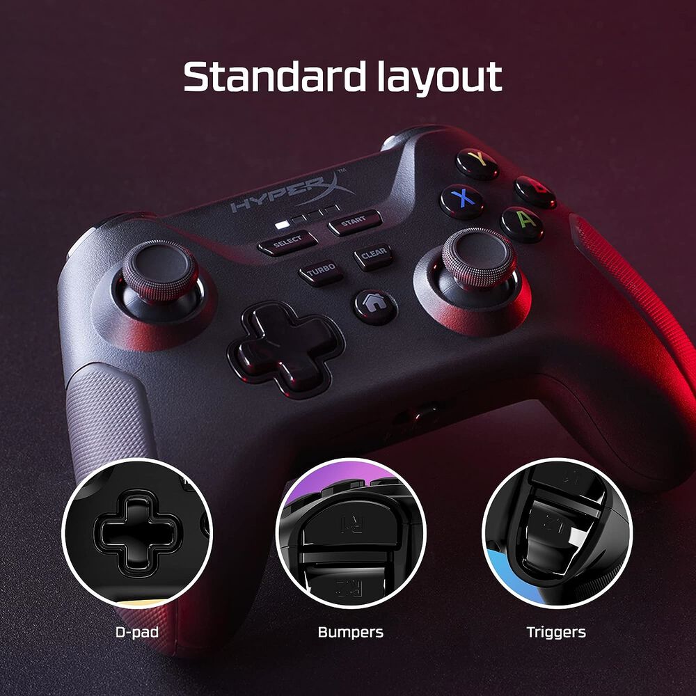 Joystick Hyperx Clutch Inalámbrico Bt Android Y Pc Negro image number 4.0