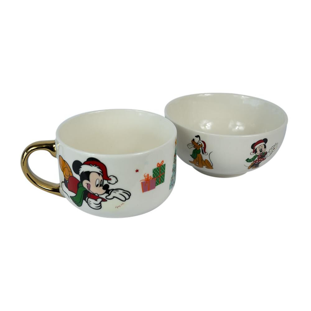 Set Tazón 520 Ml + Bowl 650ml Navidad Disney Classic image number 2.0