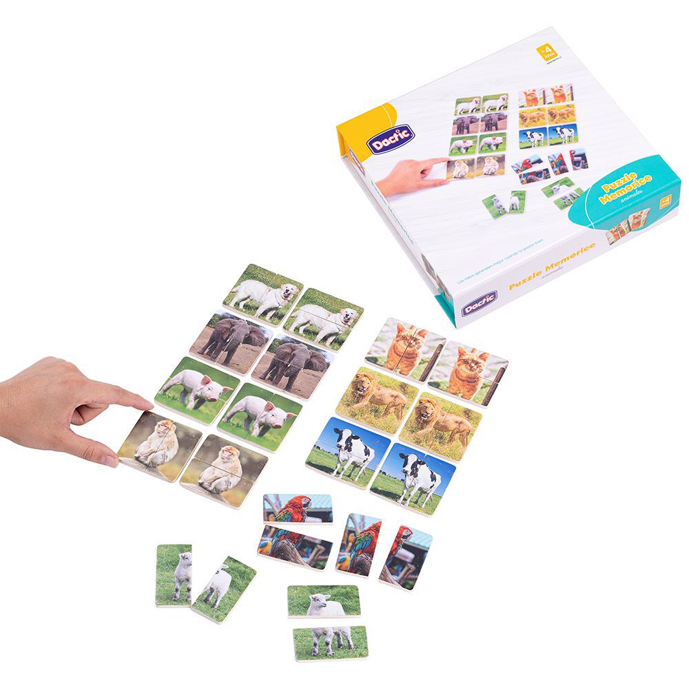 Puzzle Memorice Animales image number 0.0