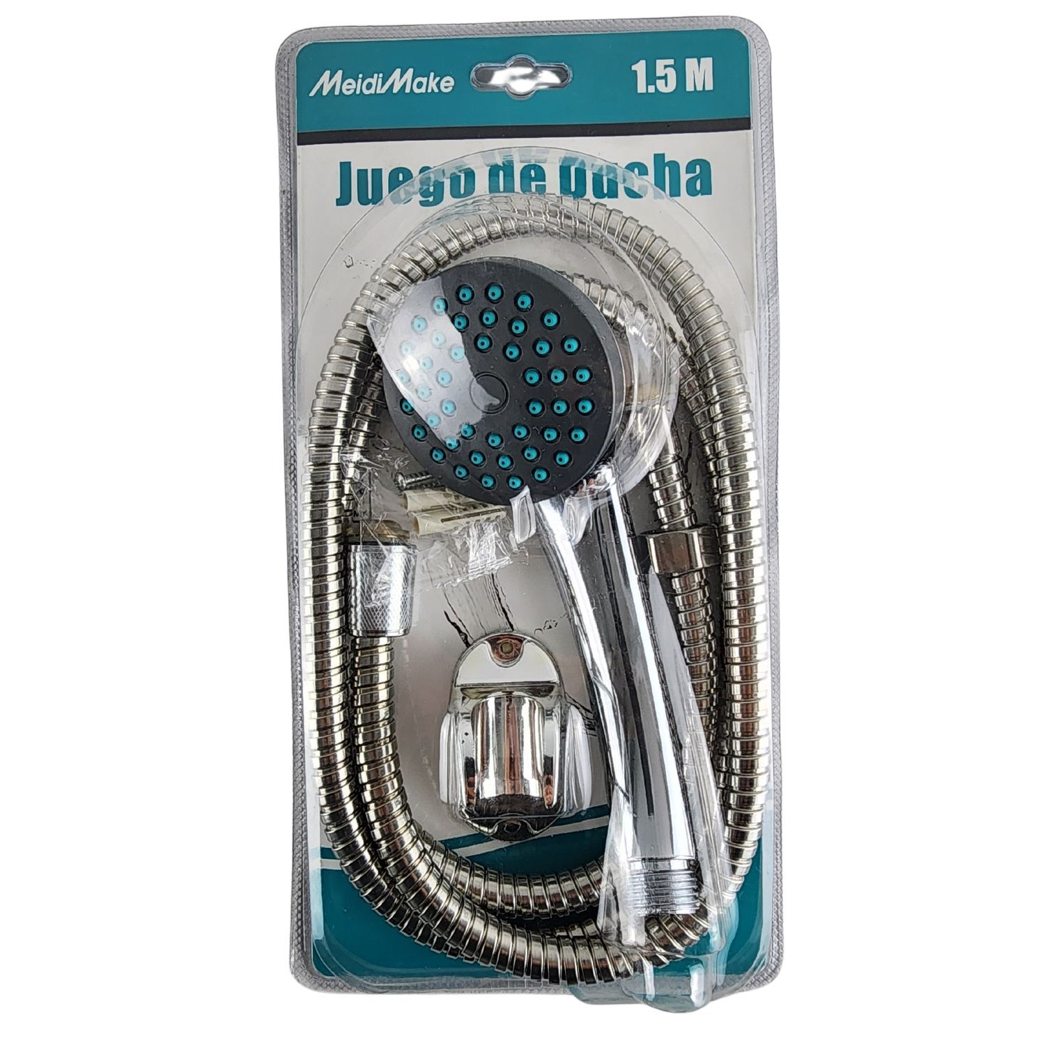 Juego Cabezal De Ducha Con Manguera Alta Presi&oacute;n Flujo Fijo image number 3.0