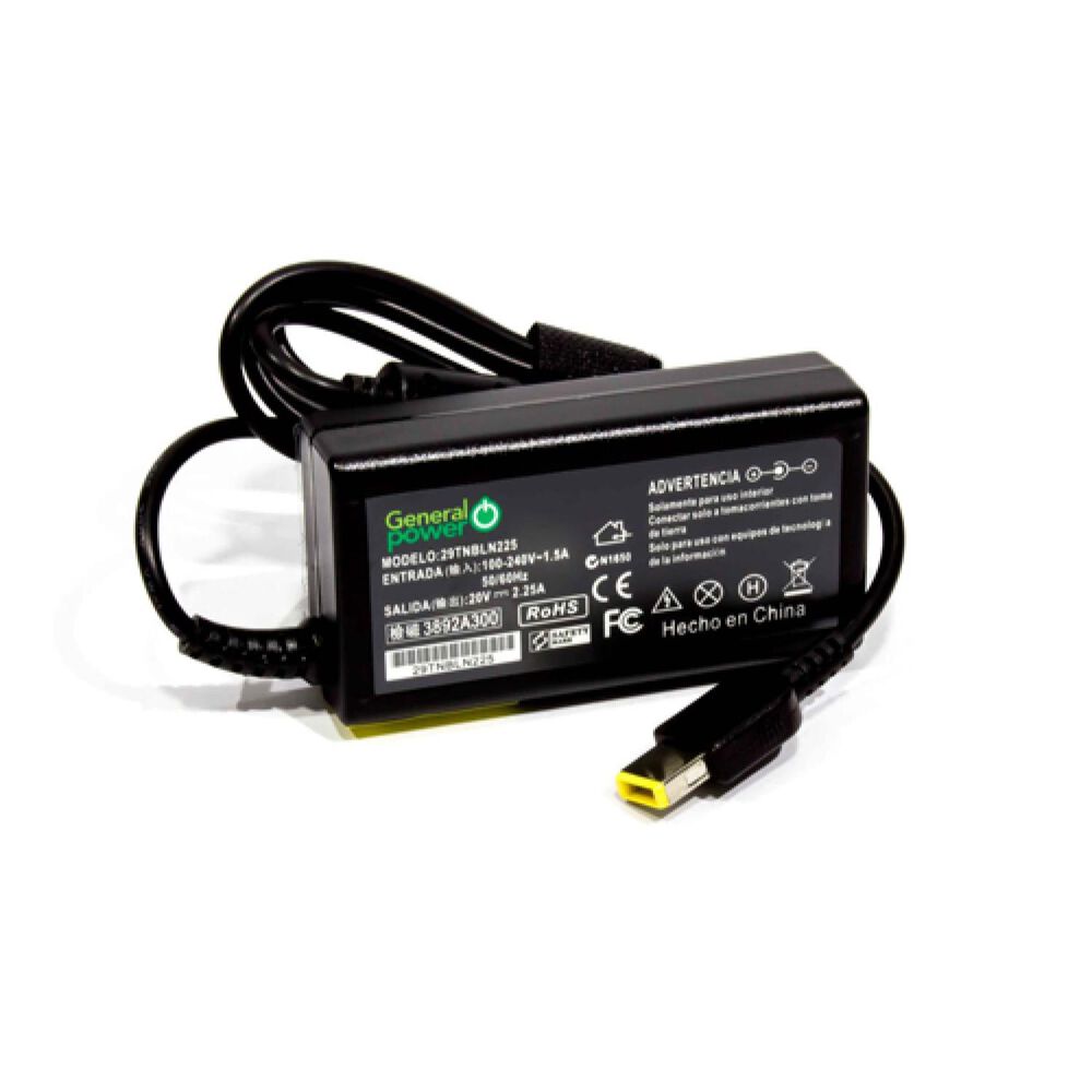Cargador Alternativo Notebook Lenovo 20v 3.25a image number 0.0