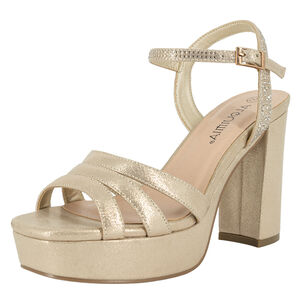 Sandalia Plataforma Isla Dorado Alquimia