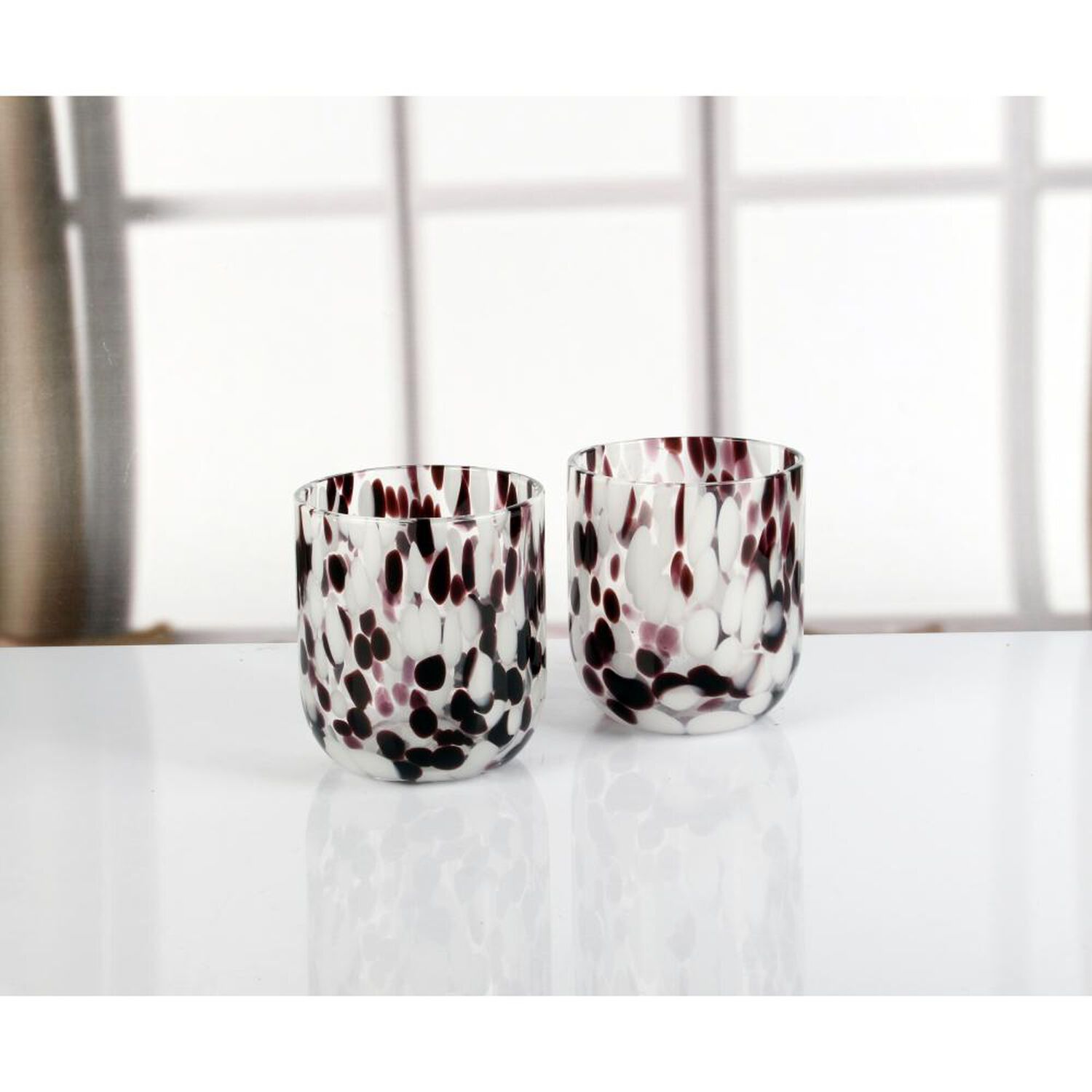 Set De Vasos Azhome Manchas / 2 Piezas image number 1.0