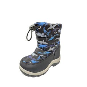 Bota De Nieve Ni&ntilde;o Azul Oscuro