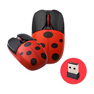 Mouse Inal&aacute;mbrico Recargable Para Pc Dise&ntilde;o Chinita