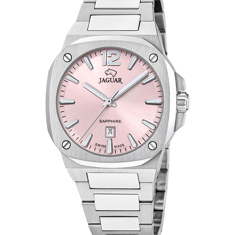 Reloj J1027/3 Jaguar Swiss Rosa Mujer Rondcarre image number 0.0
