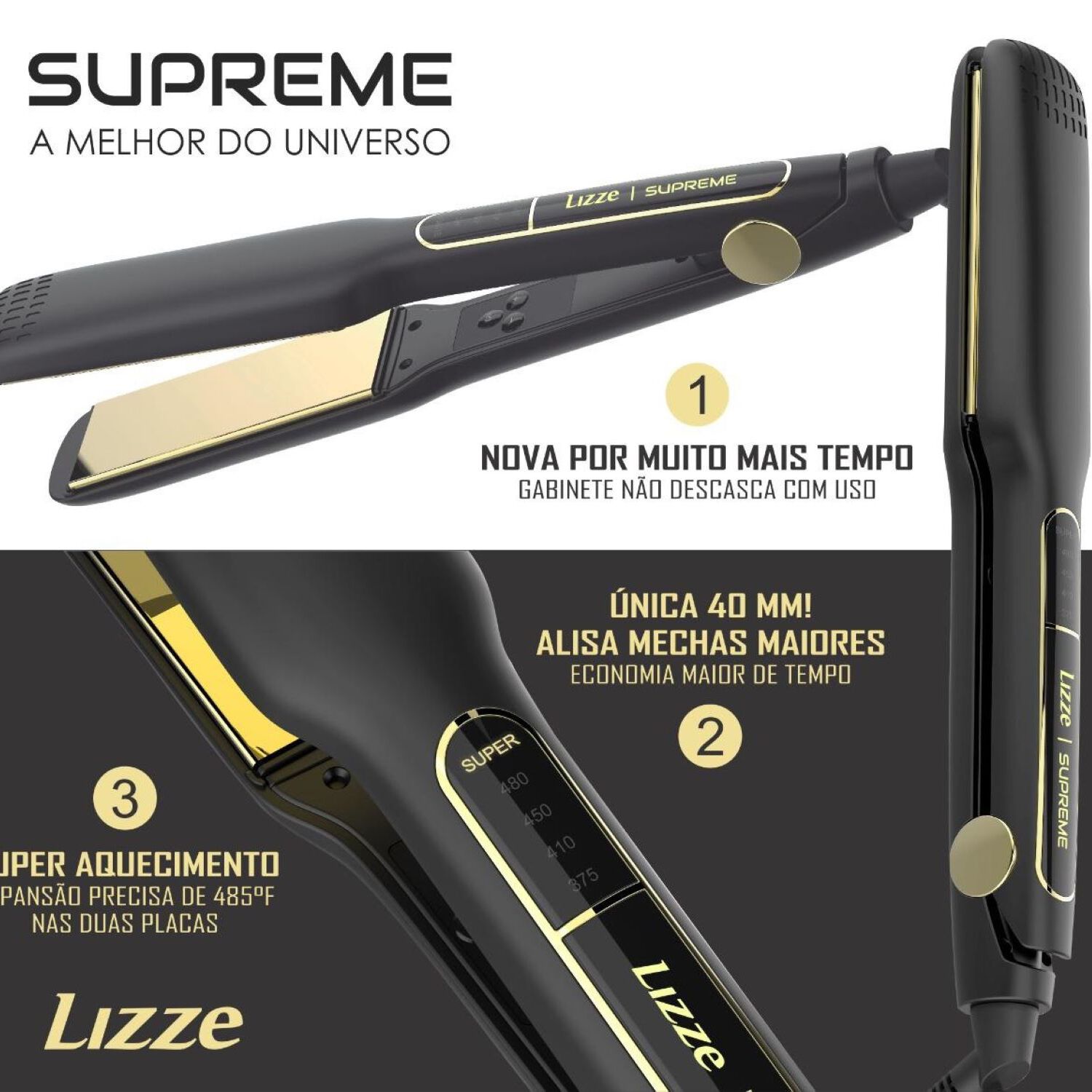 Plancha Lizze Supreme 485f Kit De Limpieza. image number 3.0