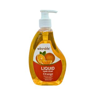 Adorable Jab&oacute;n Liquido Para Manos Naranja 500 Ml