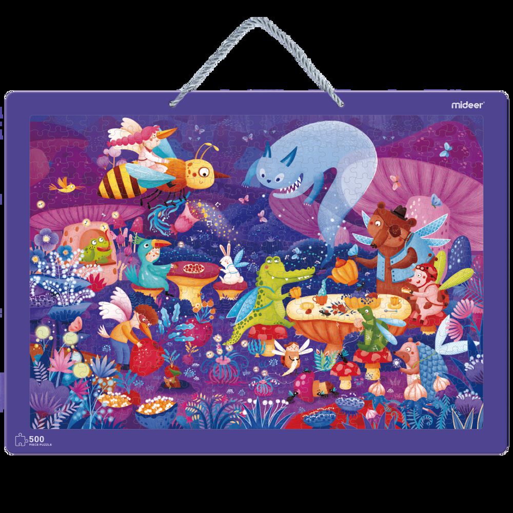 Puzzle 500pcs, Fiesta De Disfraces Mideer image number 0.0