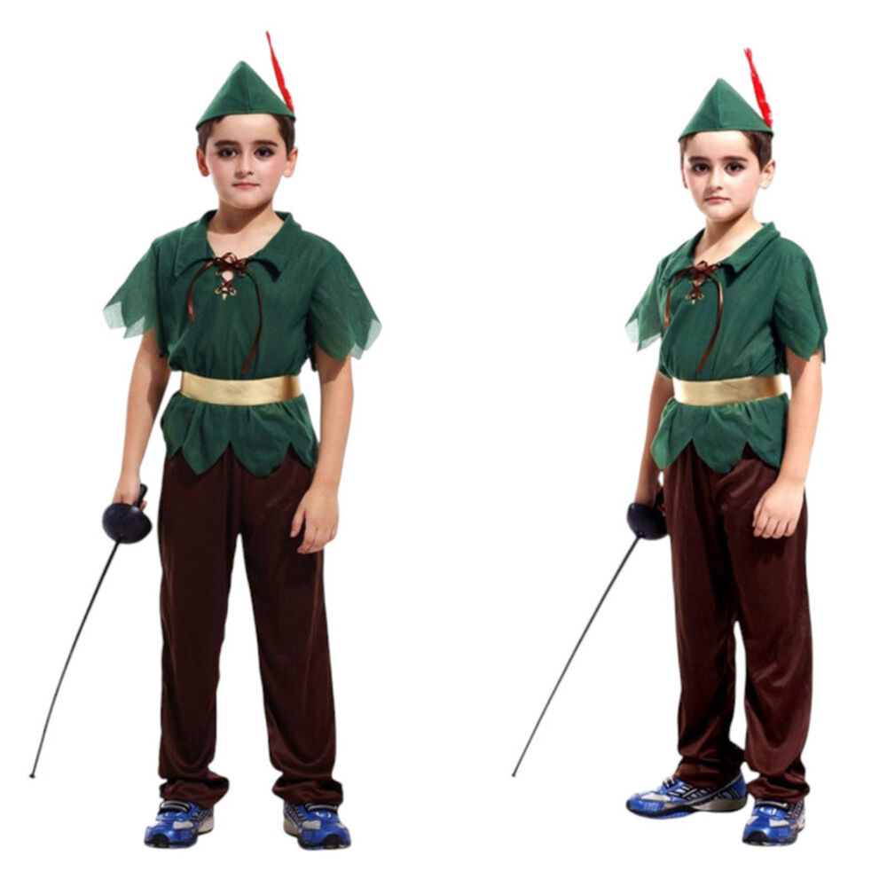 Disfraz Infantil Peter Pan Verde image number 2.0