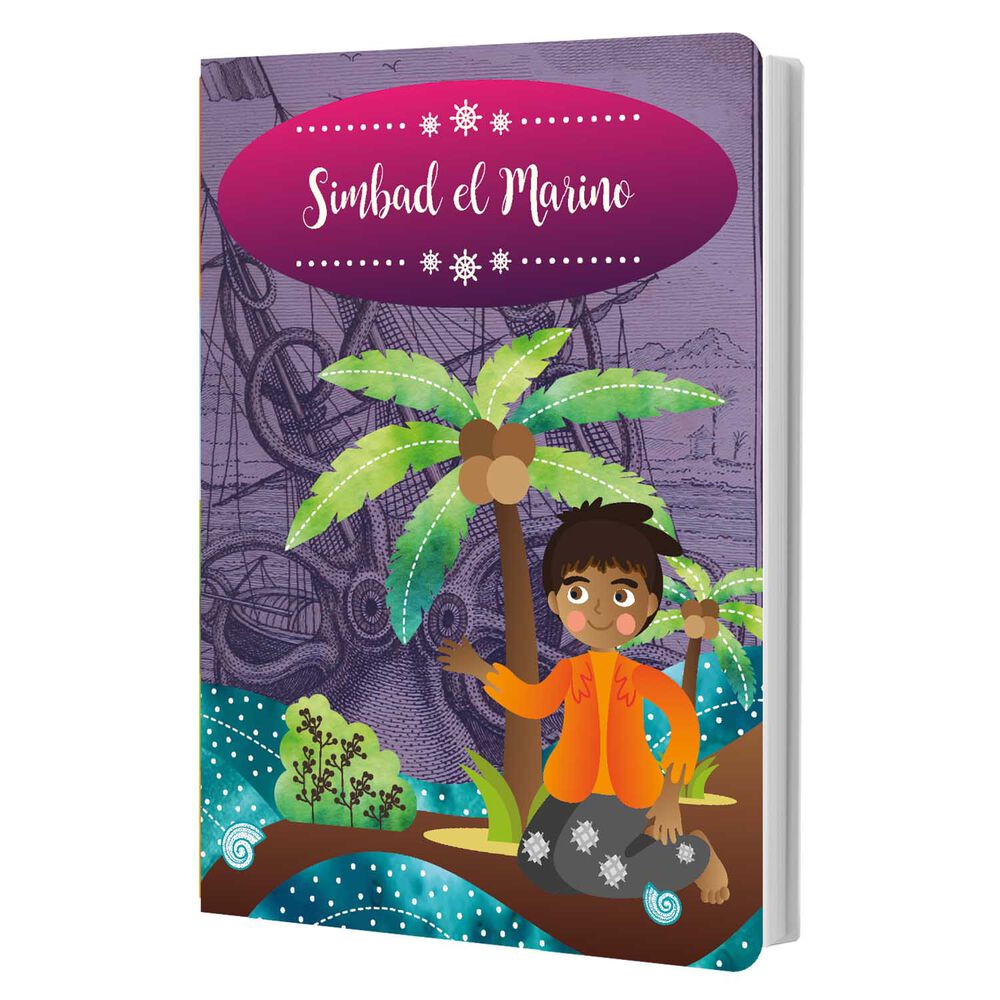 Libro De Cuento Tapa Dura Simbad El Marino Art & Craft image number 0.0