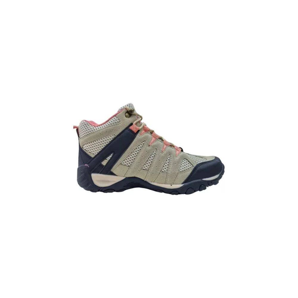 Botines Mujer Outdoor Trekking Montañismo image number 0.0