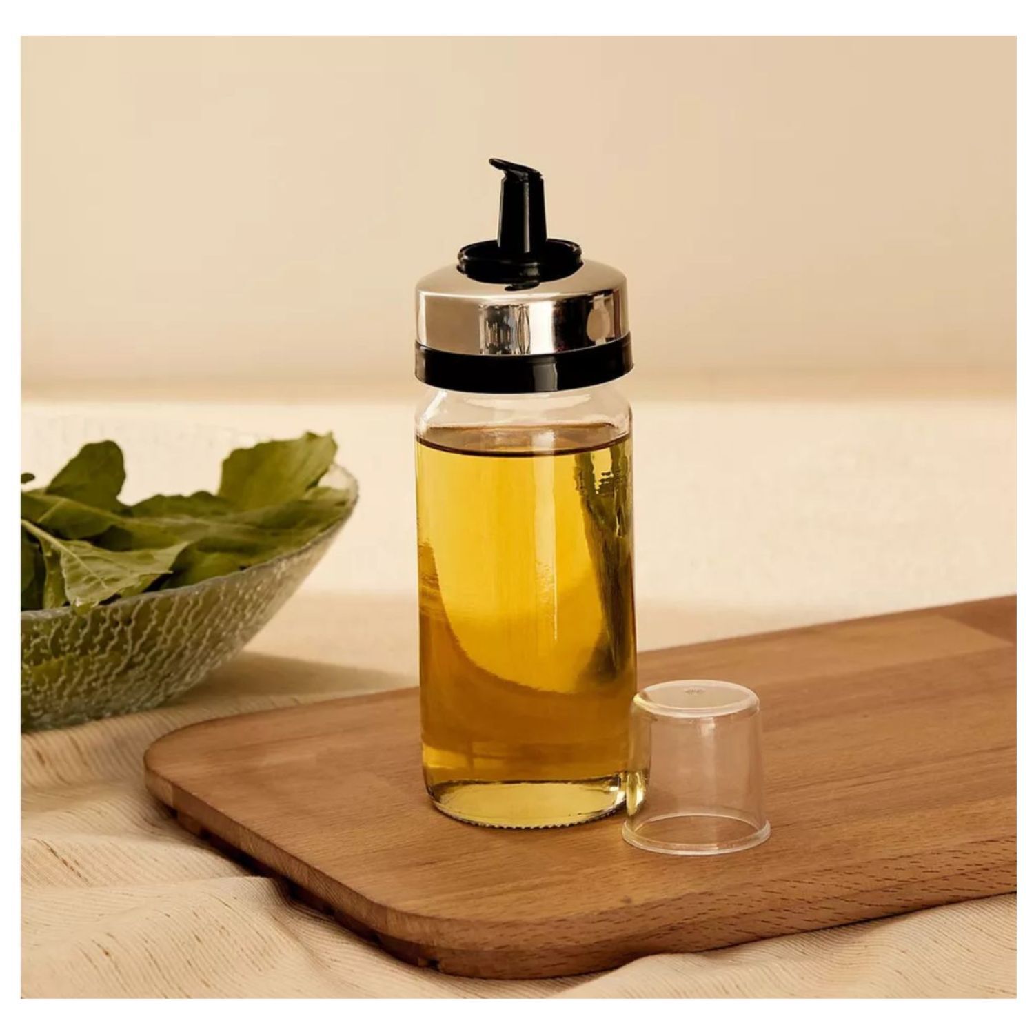 Set 2 Botellas Aceite Vinagre 250ml Classic Vidrio Cocina image number 2.0