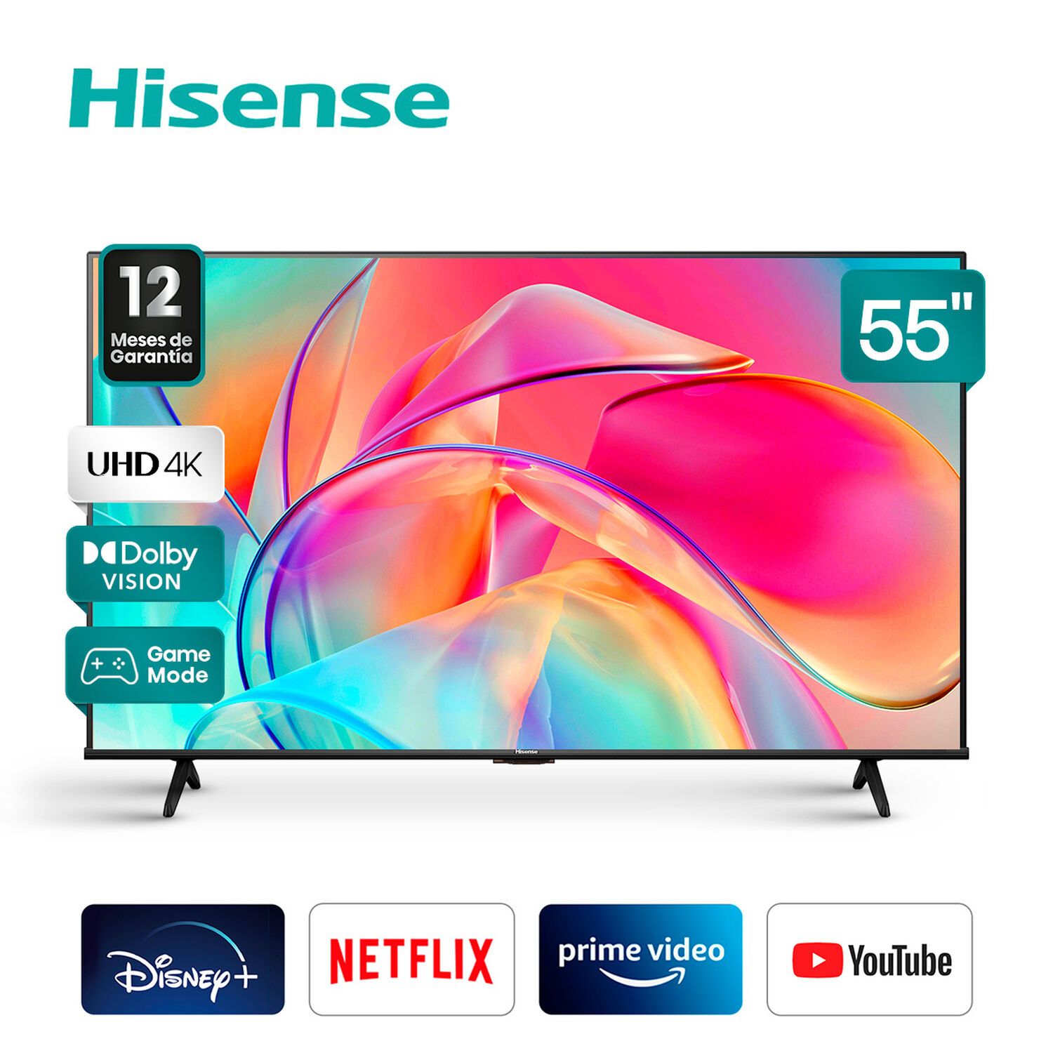 Led 55" Hisense A6K / Ultra HD 4K / Smart TV