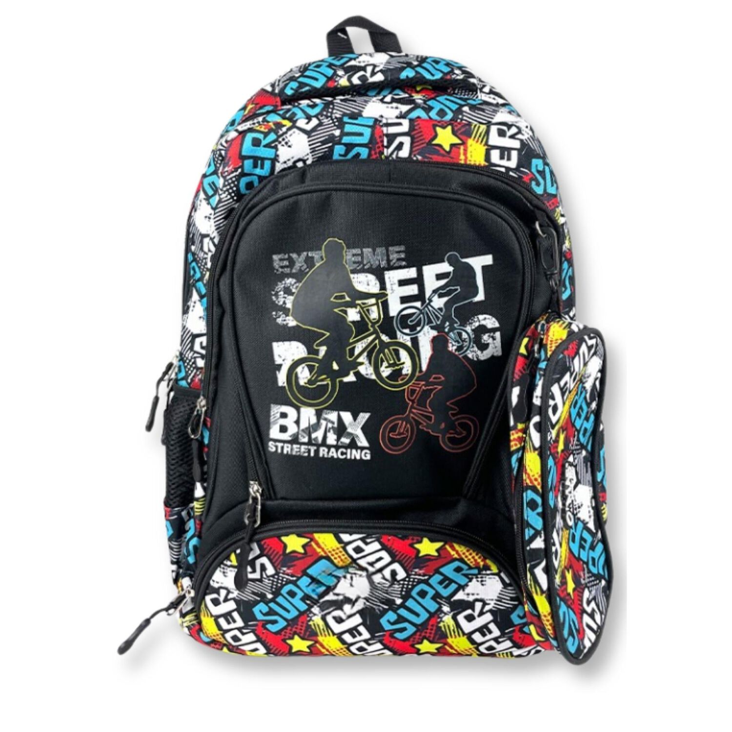 Pack Mochila Lonchera 45cm Juvenil Y Escolar Cycling image number 3.0