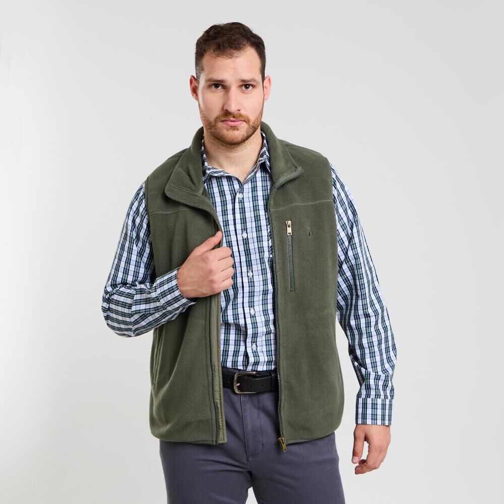 Polerón Liso Regular Sin Mangas Cuello Alto Hombre Herald image number 0.0
