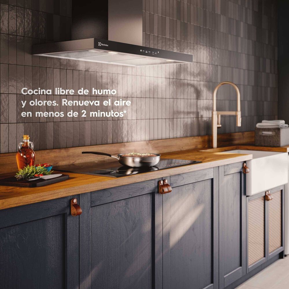 Campana Cocina Decorativa Electrolux Pared 90cm Timer Ce9tf image number 5.0