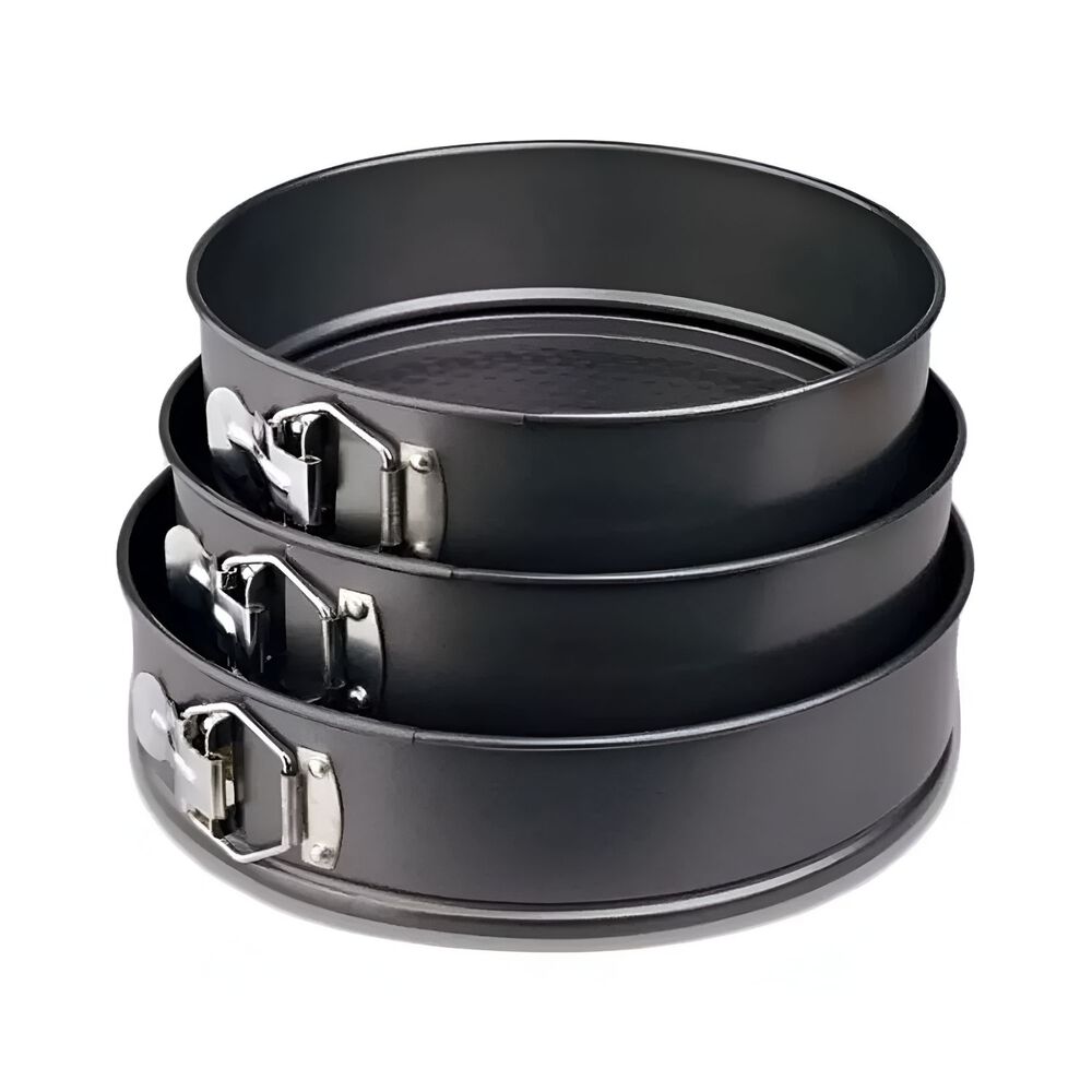 3 Moldes De Torta Desmontable Antiadherente Reposteria image number 1.0
