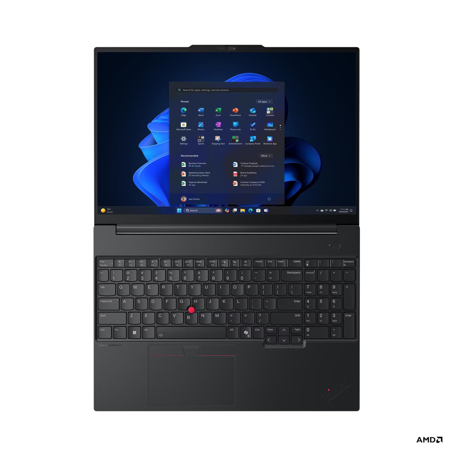 Notebook Thinkpad E16 Gen 3 Amd Ryzen 7 16gb Ram 512gb Ssd 16" image number 4.0