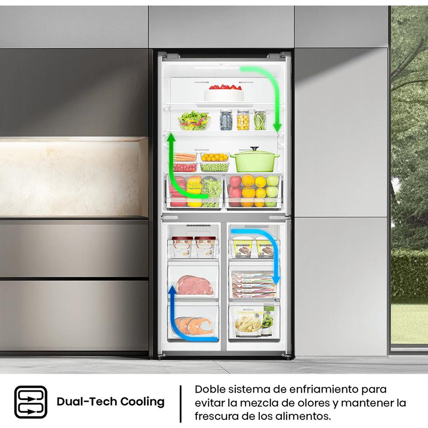 Refrigerador Side By Side Hisense RQ5P470NECF / No Frost / 456 Litros / A+ image number 5.0