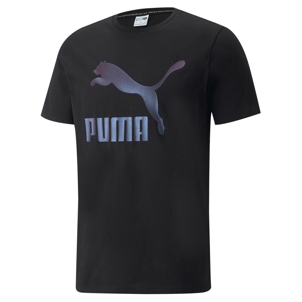 Polera Manga Corta Hombre Classics Logo Puma image number 0.0