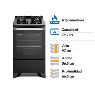 Cocina A Gas Electrolux F4epb 4 Quemadores