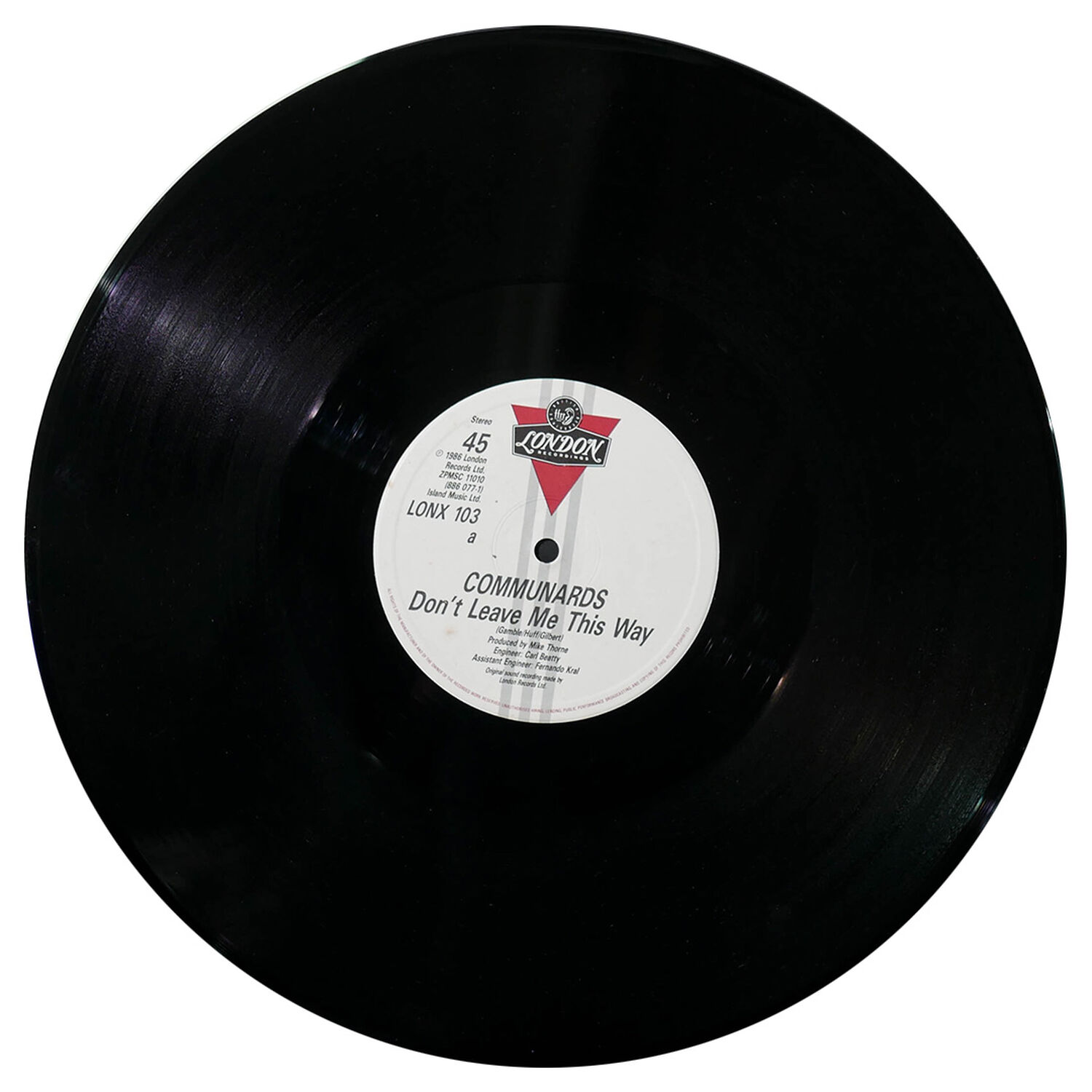 Communards - Don't Leave Me This Way | 12" Maxi Single Usado image number 2.0