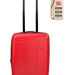 Maleta West Coast Roja S De Cabina 10kg Wilson