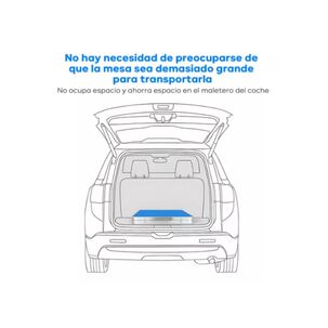 Mesa Plegable Port&aacute;til 4 Sillas De Aleaci&oacute;n Aluminio Camping