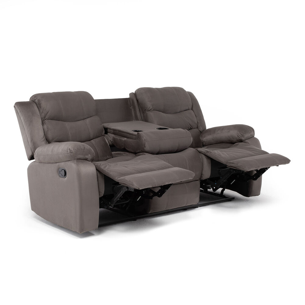 Sof&aacute; 3 Cuerpos Reclinable Norman Terciopelo Elephant 2011s image number 2.0