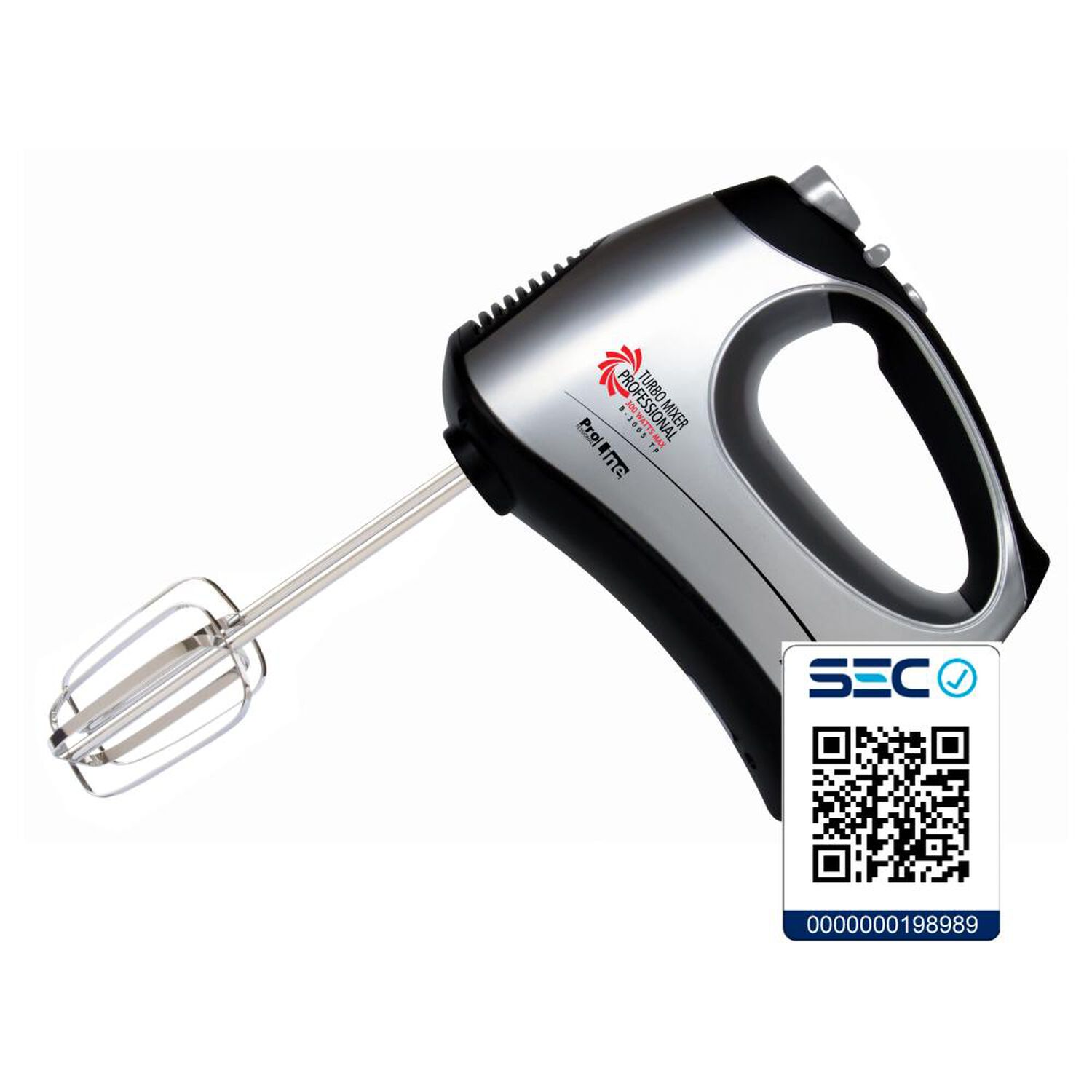 Batidora Manual Sindelen B-3005 TP / 300W image number 1.0