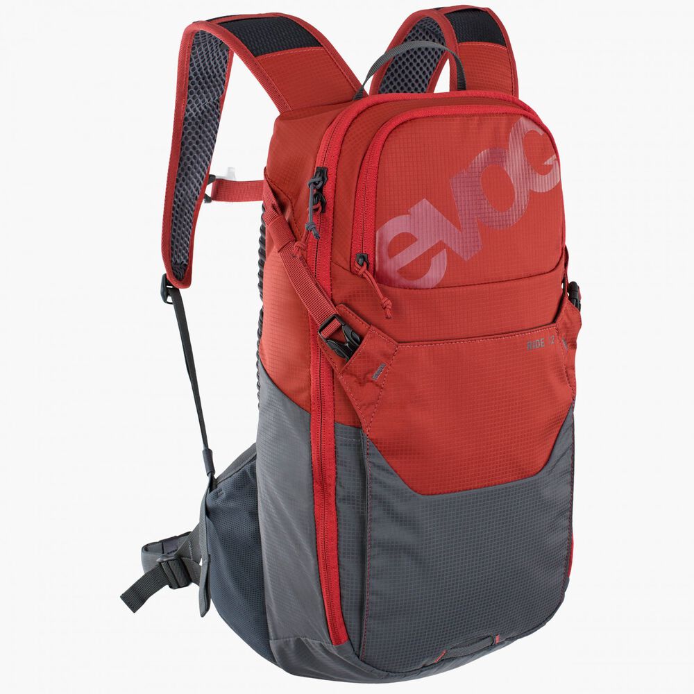Mochila Ride 12+2l Bladder Red/grey Evoc image number 0.0