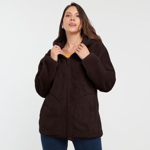 Chaqueta Reversible Regular Cuello Alto Mujer Sexy Large