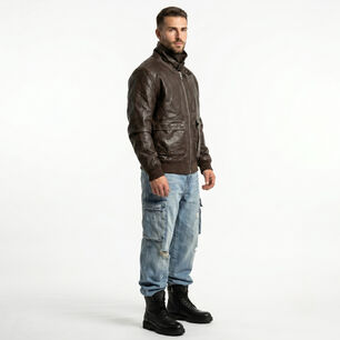 Chaqueta Ecocuero Premiun Hombre Liam