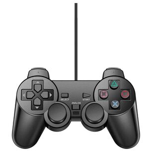 Gamepad Usb Con An&aacute;logos Black Deluxe Dbc1001