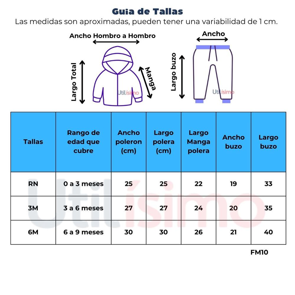 Set 2 Piezas Conjunto Buzo Poleron Bebé Niña 100% Algodón Cebra Rosa image number 1.0