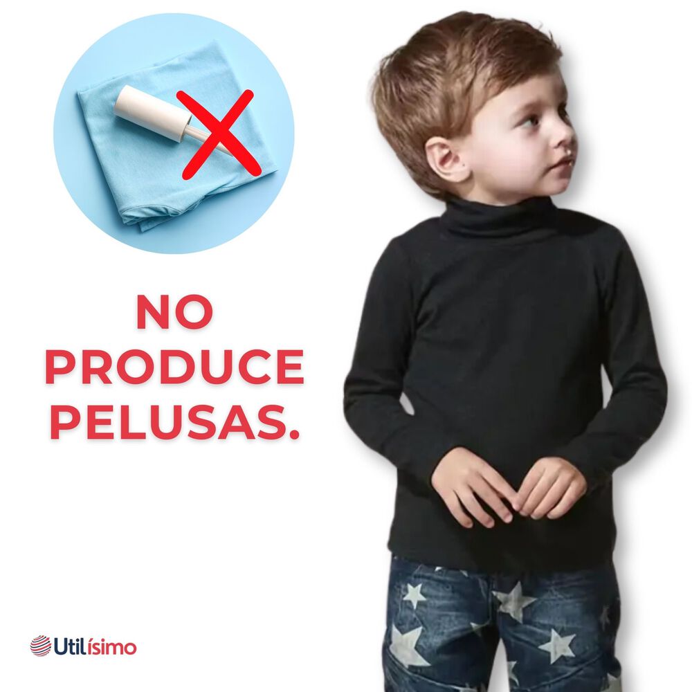 Pack 6 Camisetas Polera Beatle Bambú Manga Larga Niño Primera Capa Surtido image number 8.0