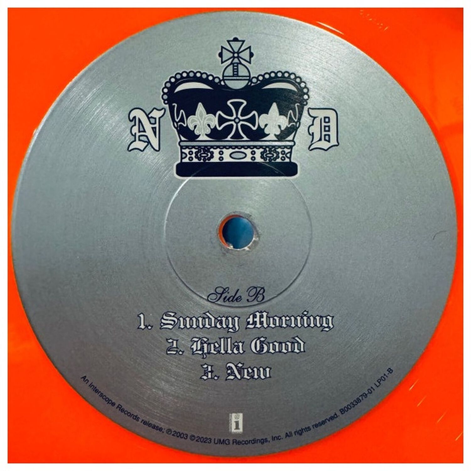 No Doubt - Singles 1992-2003 (2lp) (orange Vinyl) | Vinilo image number 4.0