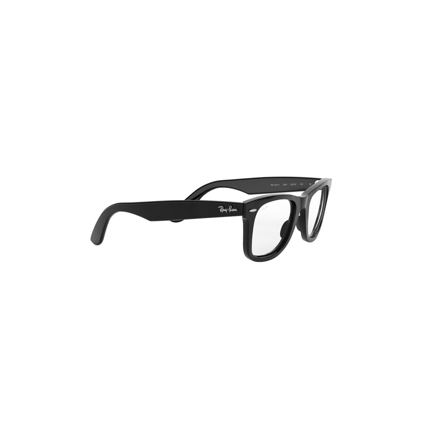 Lentes &Oacute;pticos Wayfarer Ease Black Ray-ban Optical image number 10.0